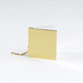 Plain Square Gloss Gold Gift Tags (50)